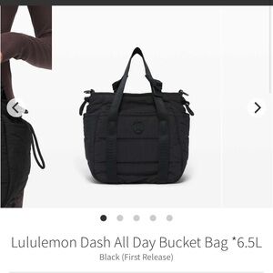 Lululemon Dash All Day bucket bag